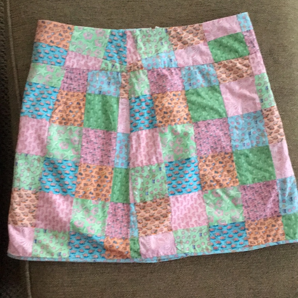 Vineyard Vines Size 4 Patchwork Skirt